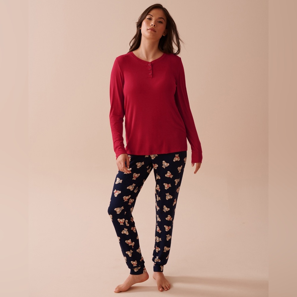 3/$14 LA VIE EN ROSE PJ Set